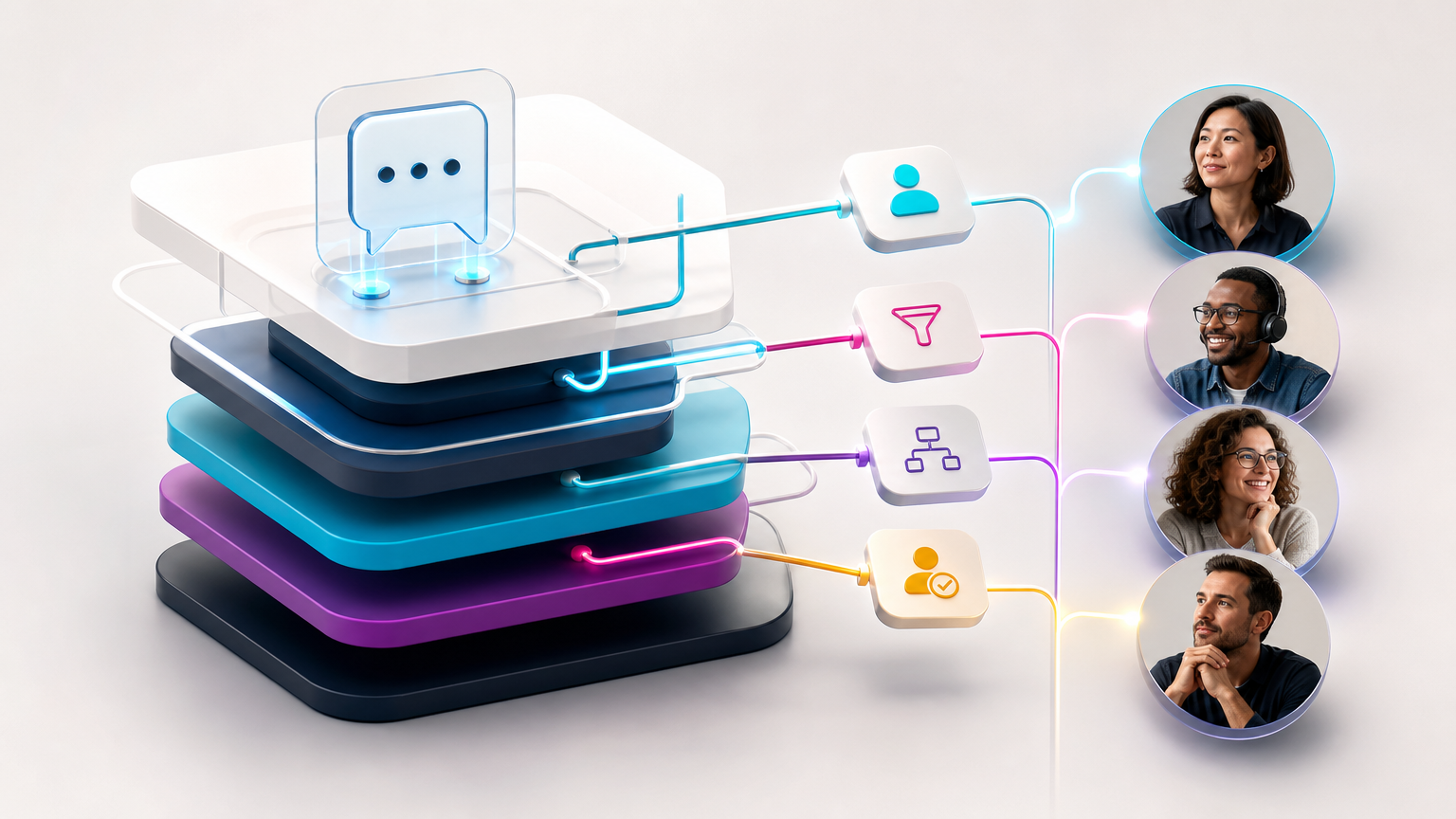 How AI Chatbots Qualify Leads and Drive Traffic - Featured hero